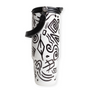 Spark Pattern Flip Straw Lid Chug and Sip Tumbler | 40 OZ